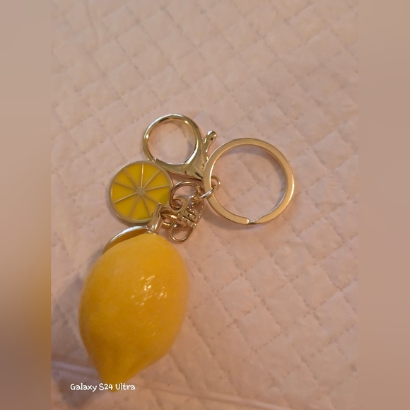 Lemon 🍋 Bag Charm/ Keychain NEW - Picture 6 of 9